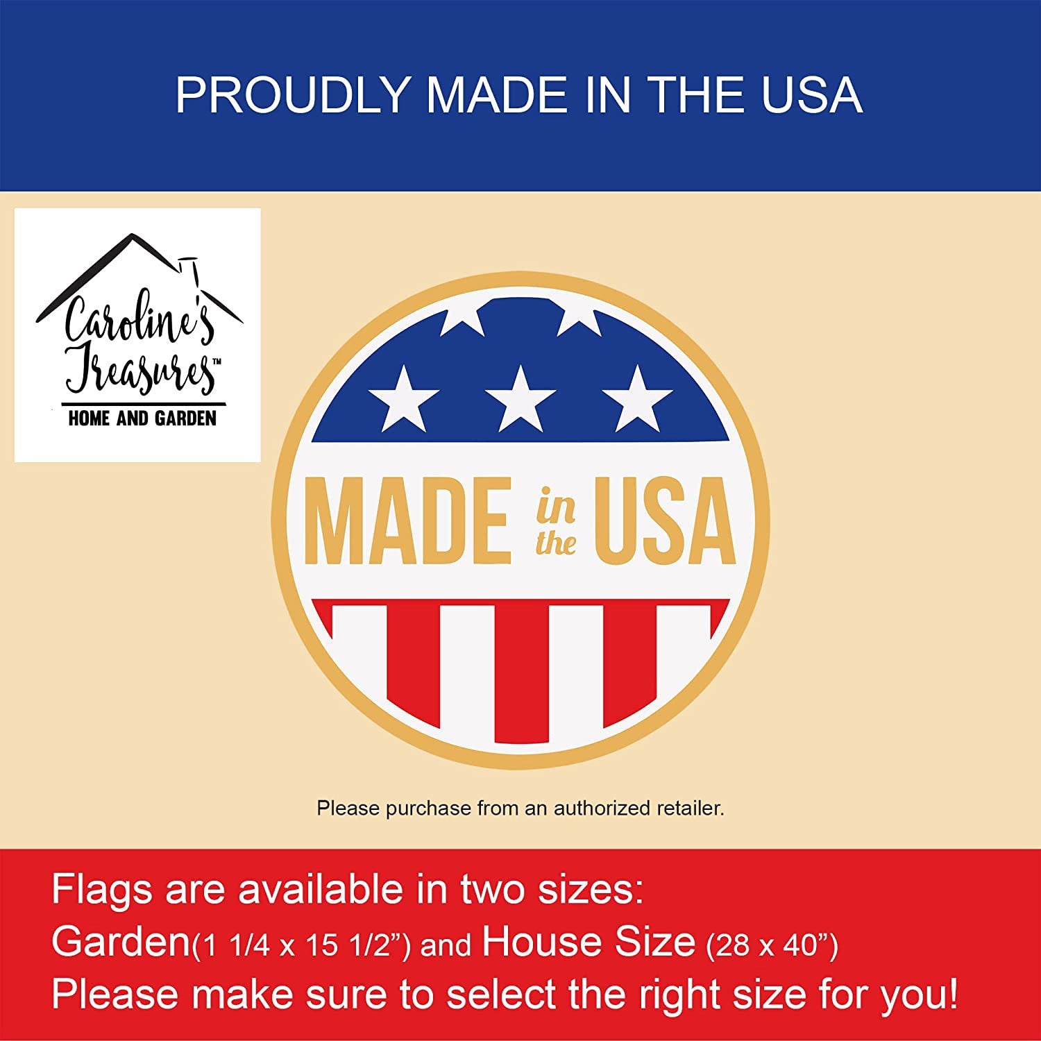 Blue and White Chihuahua USA American Garden Flag-3